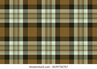 New year seamless pattern textile, simplicity background tartan check. Repeat texture plaid fabric vector in amber and black colors palette.