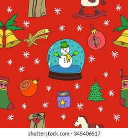 New Year seamless pattern.Happy New Year.Happy winter holidays.Merry Christmas. Hand Drawn Doodles illustration.EPS8,pattern background,pattern vector,pattern seamless,Christmas pattern,pattern 2016