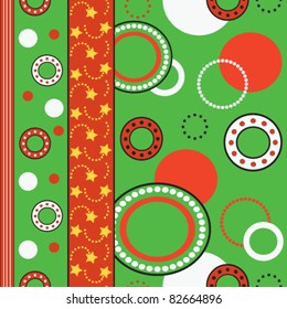 New Year seamless texture