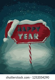 New Year Sign