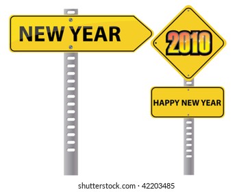 new year signs