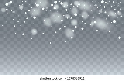 New Year Snow background. Winter Merry Christmas Illustration. Glitter Snowflakes Background. Fantasy  Snowstorm Illustration Design.
