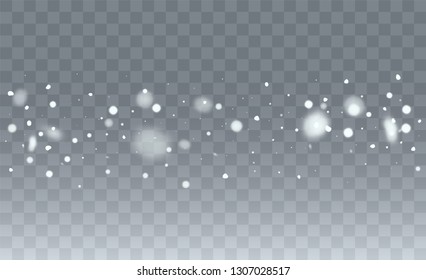 New Year Snow background. Winter Holiday Illustration. Glitter Snowflakes Background. Fantasy  Snowstorm Illustration Design.