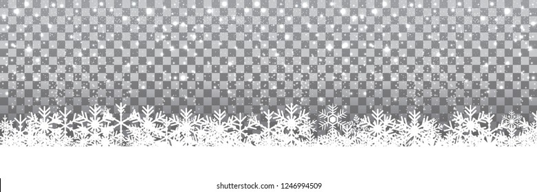 New Year snowflake background - for stock