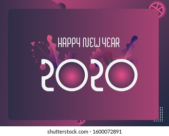 New Year Social Media Poster Design-2020 New Year Poster Design.