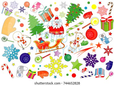New Year Stickers