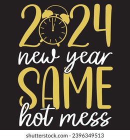 New year t shirt design,