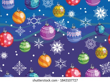 new year toys hand pattern seamless print textile