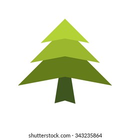 new year tree icon