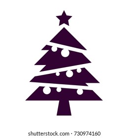 new year tree icon
