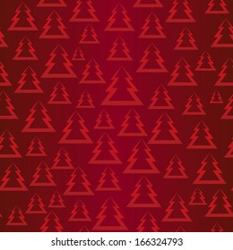 New Year tree patter, firs pattern