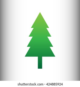 New year tree sign