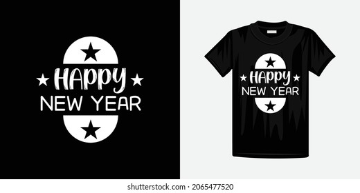 New Year typography Design Template