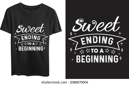 New year Typography T-shirt Good for t-shirt, mugs, gifts, and other printing.
