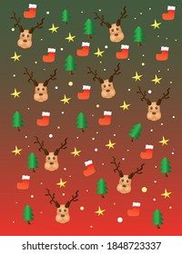 Imagen de fondo vectorial de año nuevo