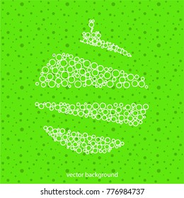 New Year vector greeting card, holiday background, Christmas balls, snowflakes, Christmas, abstract background