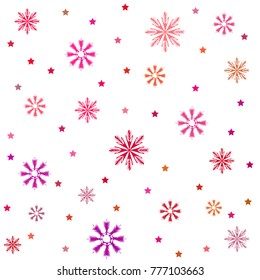 New Year vector greeting card, holiday background, Christmas balls, snowflakes, Christmas, abstract background
