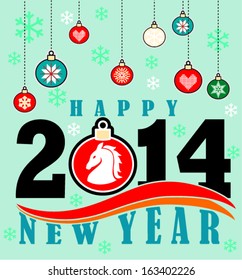  New year  vector illustration