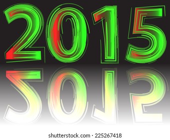 New Year. Vector illustration