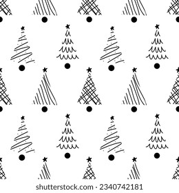 new year vector pattern