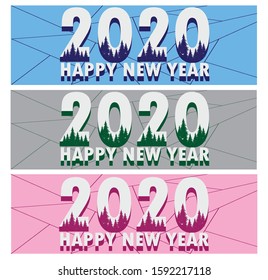 new year Web Banner Bundle .template.