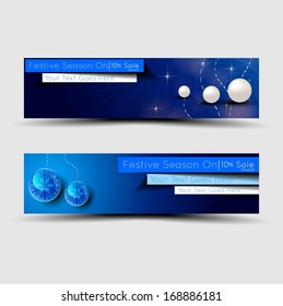 New Year Web Banner, Layout and Header. it can be editable. Vector Illustration.