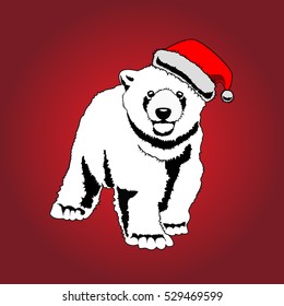 new year white bear 