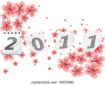 New Years 2011, vector