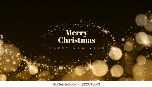 New Year's abstract glitter background, twinkling stars and sparks
