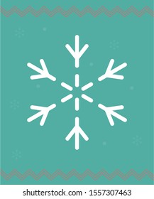 New year's attribute with christmas colors