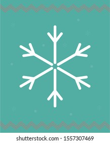 New year's attribute with christmas colors
