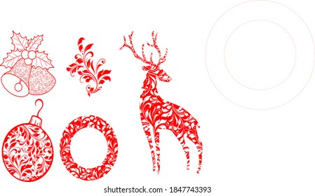 new year's attributes for the holiday