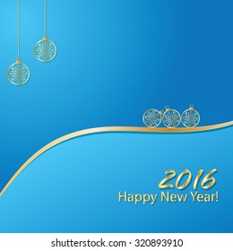 New Year's background