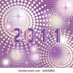 New Year's background