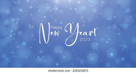 Antecedentes de Año Nuevo con felicitaciones.
