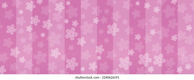 New Year's background illustration. A beautiful background with Japanese patterns.