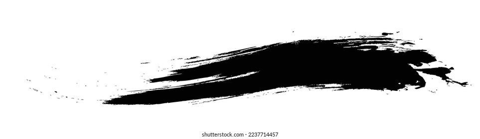 New Year's beautiful brush pattern. handwritten lines. brush stroke.