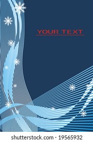 New Years blue abstract background-2