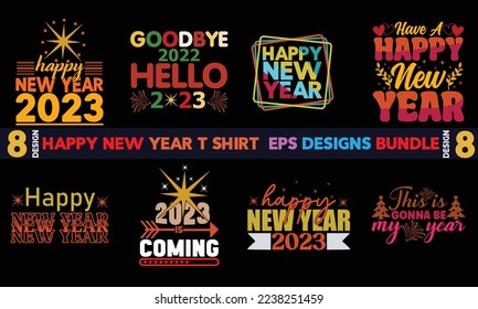 New Years Bundle, New Year's Eve Quote, Cheers 2023 Saying, Nye Decor, Happy New Year Clip Art, New Year, 2023, 