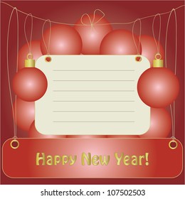 New years card