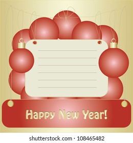 New years card