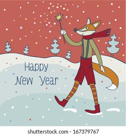 New year's card