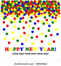 Tarjeta de Año Nuevo