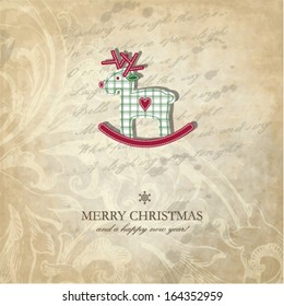 New year's card with copy space