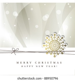 New year's card with copy space