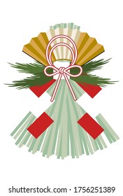 New Year's card material: vector illustration of new year decoration
Japanese new year decoration