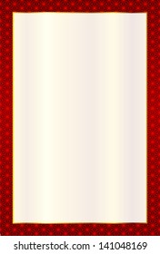 New Year's card pattern background cannabis leaf