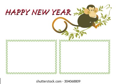 New Year's card templates 2016