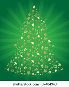New year's and christmas background