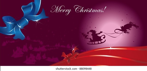 New Year's Christmas (Christmas Card Christmas decorations)